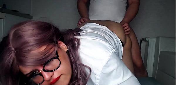  My Sexy Step Sister Asked me to Fuck her before Lesson in Zoom